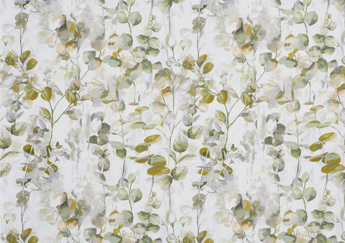 Aquarelle, Verdigris - Fabric Only - Image 3